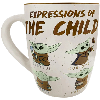 Star Wars: Mandalorian Baby Yoda - Jumbo Ceramic Mug (25oz)、Silver Buffalo、kayou
