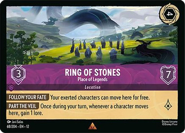 Ring of Stones - Place of Legends (68/204) - Wilds Unknown、Ravensburger、kayou