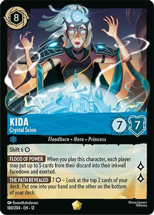 Kida - Crystal Scion (160/204) - Wilds Unknown、Ravensburger、kayou
