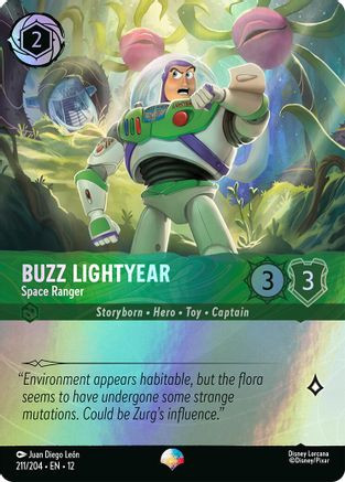 Buzz Lightyear - Space Ranger (Epic) (211/204) - Wilds Unknown