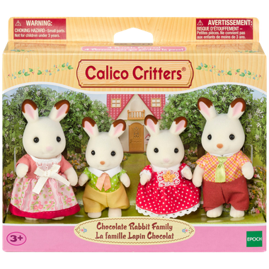 Calico Critters: Chocolate Rabbit Family、Epoch Everlasting、kayou