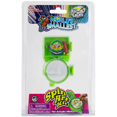 Worlds Smallest: You Create - Spin Art Kit、Super Impulse USA、kayou