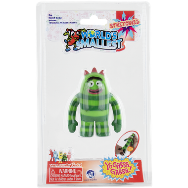 Worlds Smallest: Yo Gabba Gabba! Stretchies - Brobee、Super Impulse USA、kayou