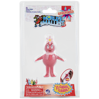 Worlds Smallest: Yo Gabba Gabba! Stretchies - Foofa、Super Impulse USA、kayou