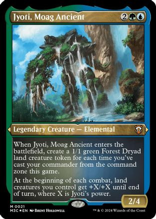 Jyoti, Moag Ancient (Foil Etched) (M3C-021) - Modern Horizons 3 Commander Foil、Wizards of the Coast、kayou