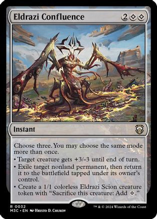 Eldrazi Confluence (Ripple Foil) (M3C-032) - Modern Horizons 3 Commander Foil、Wizards of the Coast、kayou