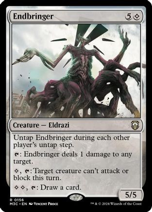 Endbringer (Ripple Foil) (M3C-156) - Modern Horizons 3 Commander Foil、Wizards of the Coast、kayou