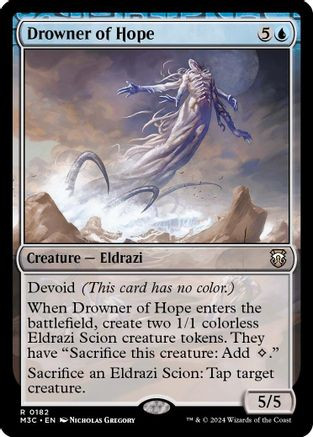 Drowner of Hope (Ripple Foil) (M3C-182) - Modern Horizons 3