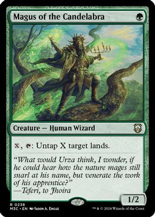 Magus of the Candelabra (Ripple Foil) (M3C-236) - Modern Horizons 3 Commander Foil、Wizards of the Coast、kayou