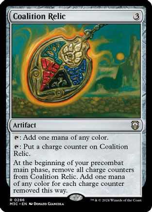 Coalition Relic (Ripple Foil) (M3C-286) - Modern Horizons 3 Commander Foil、Wizards of the Coast、kayou