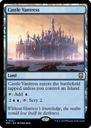 Castle Vantress (Ripple Foil) (M3C-327) - Modern Horizons 3 Commander Foil、Wizards of the Coast、kayou