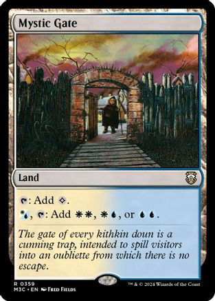 Mystic Gate (Ripple Foil) (M3C-359) - Modern Horizons 3 Commander Foil、Wizards of the Coast、kayou