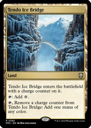 Tendo Ice Bridge (Ripple Foil) (M3C-393) - Modern Horizons 3