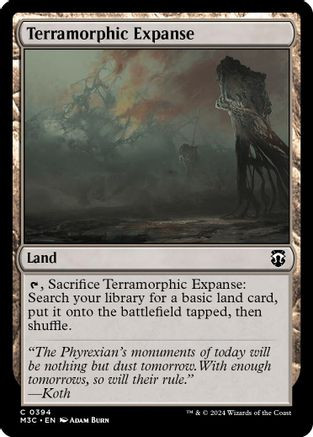 Terramorphic Expanse (Ripple Foil) (M3C-394) - Modern Horizons 3 Commander Foil、Wizards of the Coast、kayou
