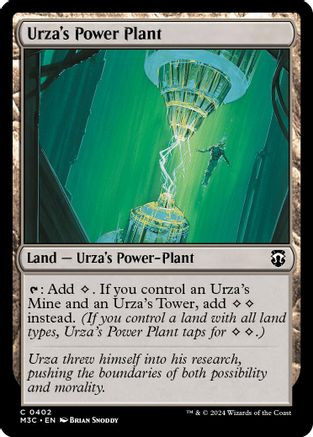 Urza's Power Plant (Ripple Foil) (M3C-402) - Modern Horizons 3