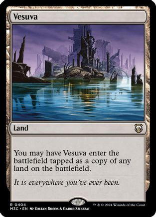 Vesuva (Ripple Foil) (M3C-404) - Modern Horizons 3 Commander Foil、Wizards of the Coast、kayou