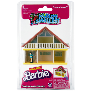 World's Smallest: Malibu Barbie Dreamhouse - Totally Hair Barbie、Super Impulse USA、kayou