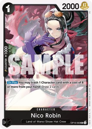 Nico Robin (OP16-092) The Time of Battle - Game Nerdz