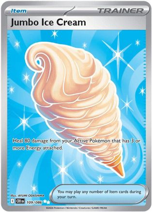Jumbo Ice Cream 109 - ME04 Chaos Rising Holofoil、The Pokémon Company、kayou
