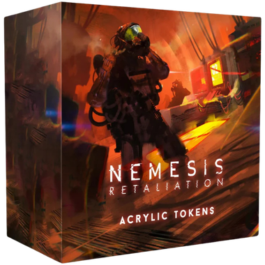 Nemesis: Retaliation - Acrylic Tokens (Core Box)、Rebel、kayou