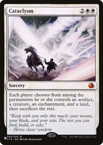 Cataclysm (LIST-003/015) - The List、Wizards of the Coast、kayou