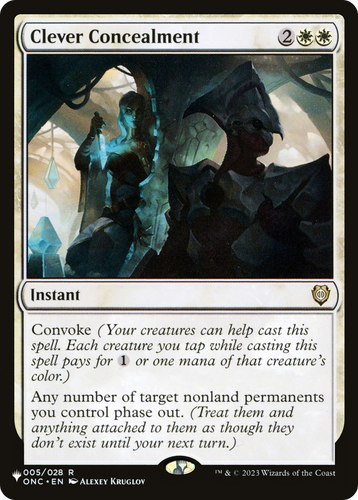 Clever Concealment (LIST-005/028) - The List、Wizards of the Coast、kayou