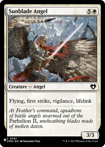 Sunblade Angel (LIST-0061) - The List、Wizards of the Coast、kayou
