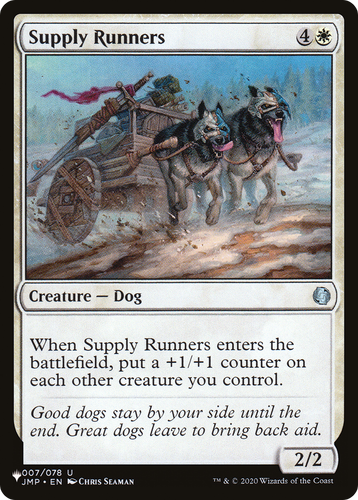 Supply Runners (LIST-007/078) - The List、Wizards of the Coast、kayou