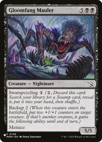 Gloomfang Mauler (LIST-0108) - The List、Wizards of the Coast、kayou
