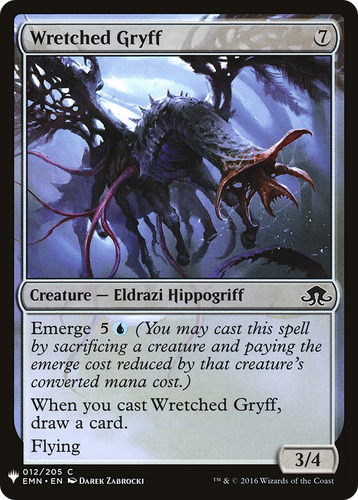 Wretched Gryff (LIST-012) - The List、Wizards of the Coast、kayou