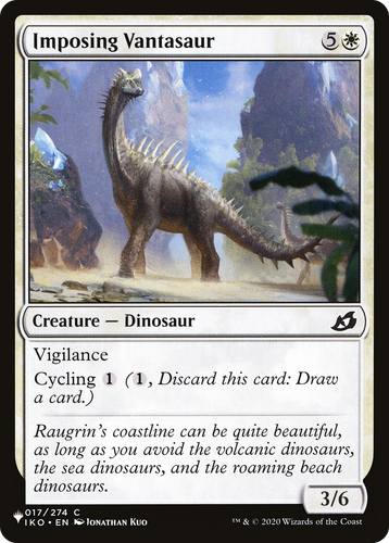 Imposing Vantasaur (LIST-017/274) - The List、Wizards of the Coast、kayou