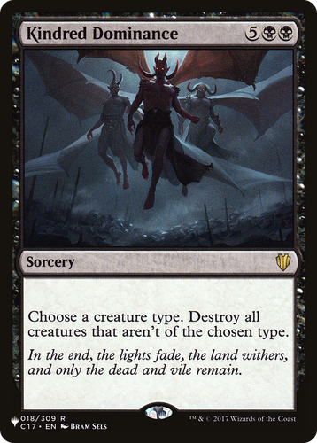 Kindred Dominance (LIST-018/309) - The List、Wizards of the Coast、kayou