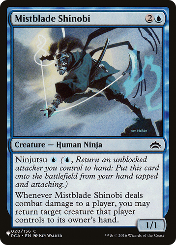 Mistblade Shinobi (LIST-020/156) - The List、Wizards of the Coast、kayou