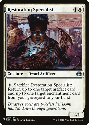 Restoration Specialist (LIST-021/184) - The List、Wizards of the Coast、kayou