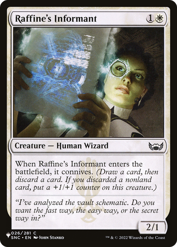 Raffine's Informant (LIST-026/281) - The List、Wizards of the Coast、kayou