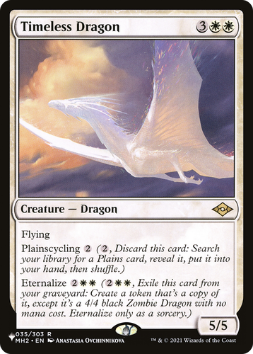 Timeless Dragon (LIST-035/303) - The List、Wizards of the Coast、kayou