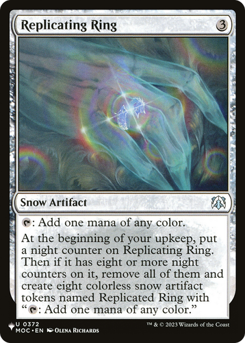 Replicating Ring (LIST-0372) - The List: (snow)、Wizards of the Coast、kayou
