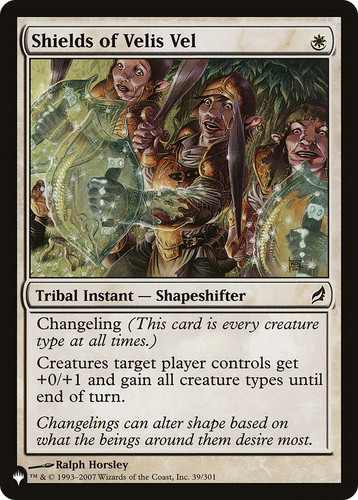 Shields of Velis Vel (LIST-039/301) - The List、Wizards of the Coast、kayou