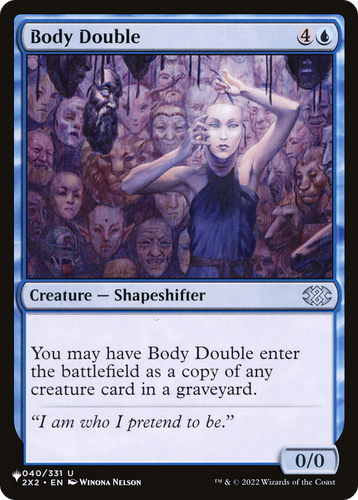 Body Double (LIST-040/024) - The List、Wizards of the Coast、kayou
