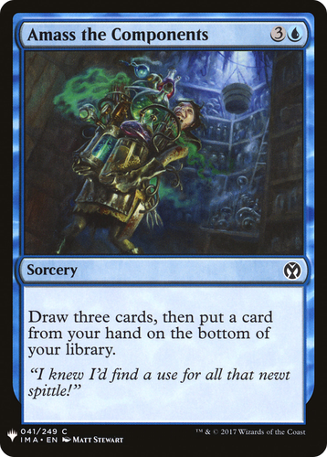 Amass the Components (LIST-041) - The List、Wizards of the Coast、kayou