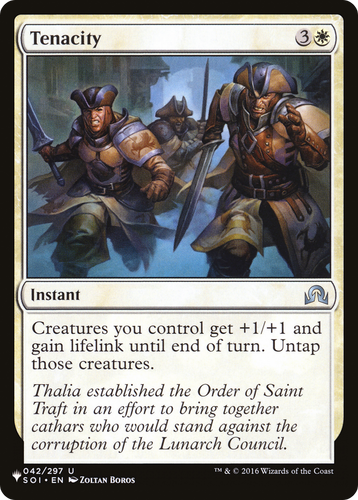 Tenacity (LIST-042/297) - The List、Wizards of the Coast、kayou