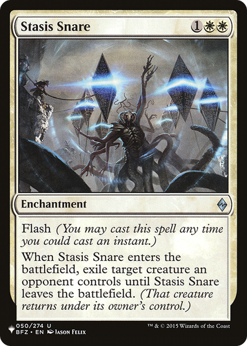 Stasis Snare (LIST-050/274) - The List、Wizards of the Coast、kayou