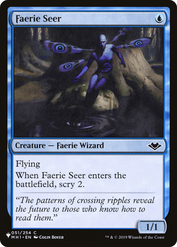 Faerie Seer (LIST-051/254) - The List、Wizards of the Coast、kayou