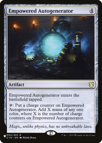 Empowered Autogenerator (LIST-054/302) - The List、Wizards of the Coast、kayou