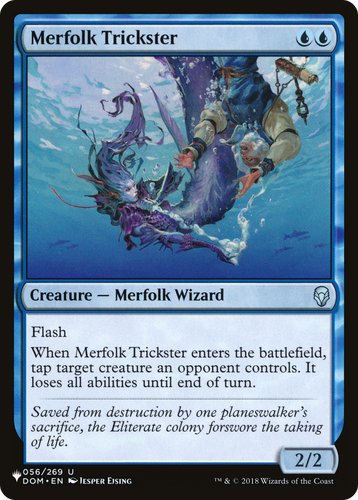 Merfolk Trickster (LIST-056/269) - The List、Wizards of the Coast、kayou
