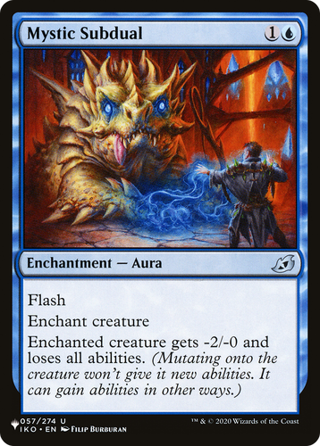 Mystic Subdual (LIST-057/274) - The List、Wizards of the Coast、kayou