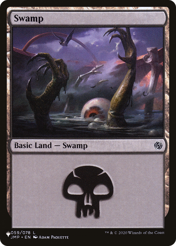 Swamp (059) (JMP) (LIST-059/078) - The List、Wizards of the Coast、kayou