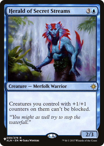 Herald of Secret Streams (LIST-059/279) - The List、Wizards of the Coast、kayou