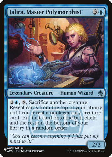 Jalira, Master Polymorphist (LIST-063/249) - The List、Wizards of the Coast、kayou