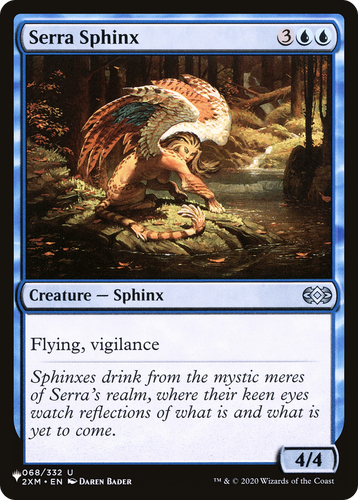 Serra Sphinx (LIST-068/332) - The List、Wizards of the Coast、kayou